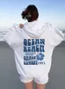 Ocean Beach Chase Sunset 1971 Carta impresa LG Manga Plus Tamaño Sudadera con capucha Mujeres Sudaderas Harajuku Chica Casual Streetwear E4mv #