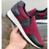 Casual Shoes loafers Men Real Leather Italian Elastic Band Thick Sole Plat Soft Driving Slip On Sneakers Mane Brand Mules