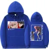 Japansk anime älskling i Franxx Zero Two Hiro Graphic Print Hoodie Men Women Plus Size Sweatshirts Casual Streetwear Tops Q3xc#