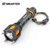 Strong Rechargeable Flashlight, Self-Defense, Wolf Proof, Security, Home Outdoor Patrol Light 180338