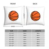 Pillow Basketball Square Pillowcase Polyester Cover Velvet Decor Comfort Throw For Home Bedroom
