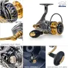 Reels Okuma Baoxiong Rotary Reel 18KG Resistance 13+1 Ball Bearing Sea Fishing Spinning Wheel Type Metal Wire Cup Sub Fish Wire Wheel