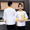 chef Lg Sleeve Autumn Winter Hotel Rear Clothes for Cook Baking Catering Barbecue Shop Male and Female Overalls P k3nj#