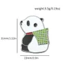 Party Favor Cartoon Panda Broche Mignon Animal Alliage Badge Cartable Crayon Sac Décoration Fournitures Drop Livraison Maison Jardin Festif Ev Dhuxf