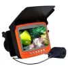 Finders 4,3 pouces Caméra de pêche vidéo moniteur IPS avec câble 15m 1000tvl Fish Finder 8pcs Lampe infrarouge lumineuse Lalms on / Off Fonction