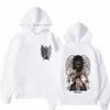 Anime Aanval Op Titan Mannen Vrouwen Hoodies Yeager Eren Grafisch Gedrukt Capuchon Plus Size Sweatshirt Harajuku Streetwear Trui B7Ot #