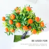 Decoratieve bloemen kunstmatige fruitboom nep oranje simulatie bonsai decor kantoor binnen planten