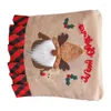 Stoelhoezen Kerst Achterkant Santa Home Decor Voor Kerstvakantie