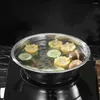Bols 4 pièces bol à soupe en acier inoxydable pour pétrir la pâte mélangeant le riz salade préparation cuisson plat bassin grand
