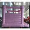 wholesale 4.5x4.5m (15x15ft) With blower Free Air Ship Outdoor Activities pink inflatable wedding bouncer bounce house for party event