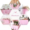 Table Skirt 2024 Fashion Tulle Mesh Cover Birthday Wedding Festive Party Decor Cloth