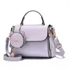 new Ladies Fi Casual Large Capacity Two-piece One-shoulder Handbag Fi Buckle Shop Travel Mobile Phe Tote Bag U5gC#