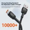 TOOCKI 100W USB C Кабель Тип C Провод быстро зарядки для Huawei P50 P40 P30 Pro Xiaomi Realme Poco 5A USB C Cab Data Type C Кабель C Кабель