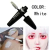White Mascara Color Eyebrow Cream Red Pink Green Blue Purple Brown Gold Yellow Waterproof Long Lasting Nonsmudge Cosplay Makeup 240321