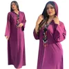 Roupas étnicas Médio Oriente Muçulmano Luz Luxo Com Capuz Cor Tassel Folk Traje Saudita Dubai Mulheres