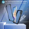 Obudowy telefonu komórkowego 360 Całkowita ochrona przed ciałem dla Samsung Galaxy A34 5G A54 A14 A24 4G A04 A04S M53 M33 M52 Krzemowy pokrywa YQ240330