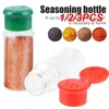 Lagringsflaskor 1/2/3 st 100 mlSeasoning Shaker Plastkryddor Krämningsburk Saltpeppar Boxar för köksgadget Tool Organizer