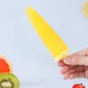 Backformen 2PCS Sommer Popsicle Maker Form Küche Bunte Lebensmittelqualität Silikon Eis Form Childern Werkzeug