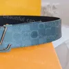 10a Miui Designer Belts Fashion Buckle Leather Belt High Quality Box Designer Men's and Women's Togo Leather Belt 38mm