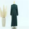 Etnische kleding Abaya Turkije Elegant gewaad Bescheiden islamitische vrouwenkleding Dubai Feestjurken Ramadan Eid Moslimjurk Mode Marokko Dro Otzuu