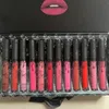 6/12PCS Matte Lip Glaze Velvet Kolor Lip Gloss Zestaw Trwały wodoodporny długotrwały makijaż kremowy Kosmetyki Kosmetyczne Zestaw 240327