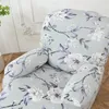 Stoelhoezen Bedrukt Fauteuil Bankhoes Stretch Bloemen Spandex Luie Jongen Fauteuil Kussenovertrekken Split Enkele Bank Voor Woonkamer