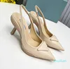 2024 Heels Sandals Women Heeled 9cm 럭셔리 디자이너 드레스 신발과 상자