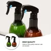 Bouteilles de stockage 2 pièces Spray pour cheveux vide brume fine barbier pulvérisateur d'eau en plastique rechargeable