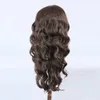 nxy vhair wigs rongduoyi wave syntehtic for long hair brown brown lace wig high tempeature fiber frontwig natural hairlin