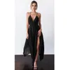 Summer Długie Kobiety Maxi sukienka Elegancka proc bez rękawów 798309