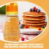 Geschirrsets 3PCS Squeeze Flaschen Honigmarmarmelder wiederverwendbare Flasche für Heimrestaurant