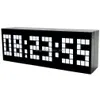 Relojes de mesa de escritorio Big Jumbo Digital LED Reloj de pared Pantalla grande Decoración de pared Calendario multifunción Despertador Lj201210 Drop D DHHHQQ