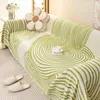 Pokrywa krzesła Sofa Cover Tabel Ręcznik Zatrudniony uniwersalny jednoskładnikowy użyteczny koc o dużej gęstości Wygodny dotyk Chenille