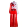Jazz Dance Kostüm Frauen Chinesischen Stil Kpop Outfits Y2K Gogo Tanz Kleidung Nachtclub Bar Dj Performance Wear Roten Anzug BL12233 40Sa #