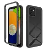 Hybride Rugged Armor Shockproofing Bas pour Samsung Galaxy A03 SM-A035F Caque à dos de tpu doux non glissé