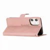 Mobiltelefonfall Enkla fall för Samsung Galaxy A12 A13 A20E A22 A32 A33 A51 A52 A52S A53 5G S22 S21 S20 FE Plus Ultra Wallet Cover P18D YQ240330