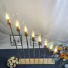 Autres fournitures de fête d'événement Pièces centrales LED Ligh Stand Décoration Props pour les décorations d'anniversaire Arche sans toile de fond ronde Livraison DHZ7N