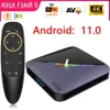 Décodeur Android 11 Smart TV Box A95X F3 Air II 4K RGB Light 2.4/5G double Wifi AmlogicS905Y4 BT5.0 décodeur 4 go RAM 32 go 64 go ROM Q240330