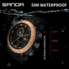 Gshock Men's Watches Black Sports Watch LED Digital 5ATM Waterproof G Wristwatch Chronograph Shok Male Relogios Masculino Wri275I