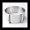 Storage Bags Adjustable Cake Ring High 20 Cm - Stainless Steel Baking Mould For Easy Preparation