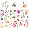 Wallpapers Practical Wall Stickers Flower Pattern Decals For Decorative Creative Self-adhesive Plant