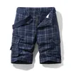 Men Shorts Fashion Plaid Beach Shorts męsne szorty kamuflaże