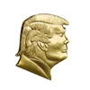 Trump Head Medal Herdenkingsmunt Craft Badge met reliëf