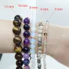 Perle di pietra di ematite naturali multicolore perle di ghiaia di patatine irregolari per gioielli che producono accessori per collana bracciale fai-da-te 5-8 mm
