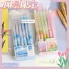 Ins Esthetische Kunst Landschap Bloemen Uitwisbare Neutrale Pen 0,5 mm Blauw/Zwarte Inkt Mooi Meisje Scrapbook Journal Press