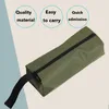 1PCS Hand Tool Sac Small Vis Nails Drift Bit Pièces en métal Outils Sac Imperméable Canvas Instrument Base Organisateur Electricien