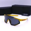 Herren-Sonnenbrille, übergroße Para-Designer-Sonnenbrille für Damen, Herren, Sommer-Outdoor-Oports, Cyclone-Sonnenbrille, Luxus-Sonnenbrille mit großem Rahmen