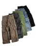 Dżinsy spodnie dla mężczyzn kobiety myte spodnie Joggers 2024SS Blue Green
