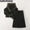 Gothic JK Sailor Suit japońskie kobiety dziewcząt mundur czarny krótki/lg rękawie mundury szkolne plisowane mundur LG college mundur e6hw#