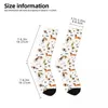 Men's Socks Funny Cute Doggy Print Retro Harajuku Dachshund Dog Hip Hop Casual Pattern Crew Crazy Sock Gift Printed